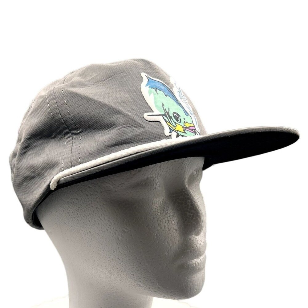 SWCO 5 Panel Permit Fishing Adjustable SnapBack Hat Cap